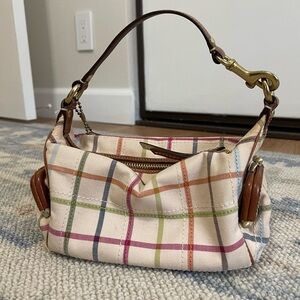 Coach Tattersall Baguette Bag